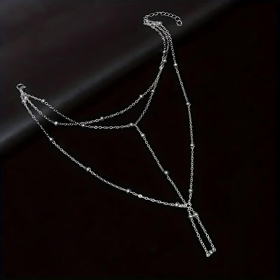 Gold Barefoot Sandal Anklet Set - Diane Jewelry