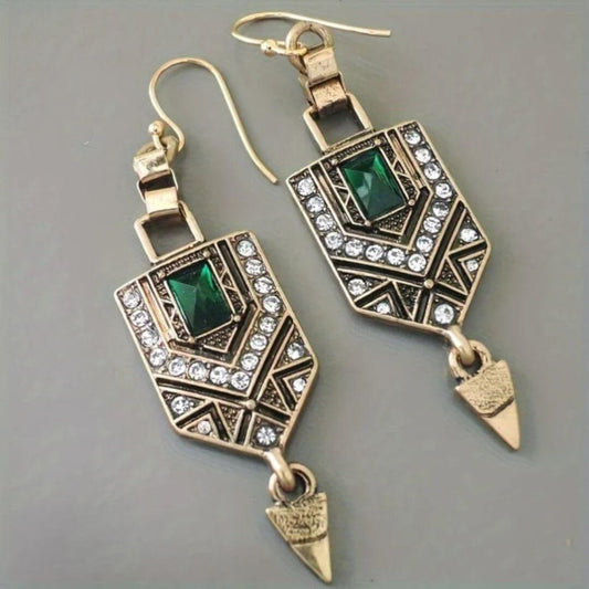 Art Deco Dangle Earrings - Diane Jewelry