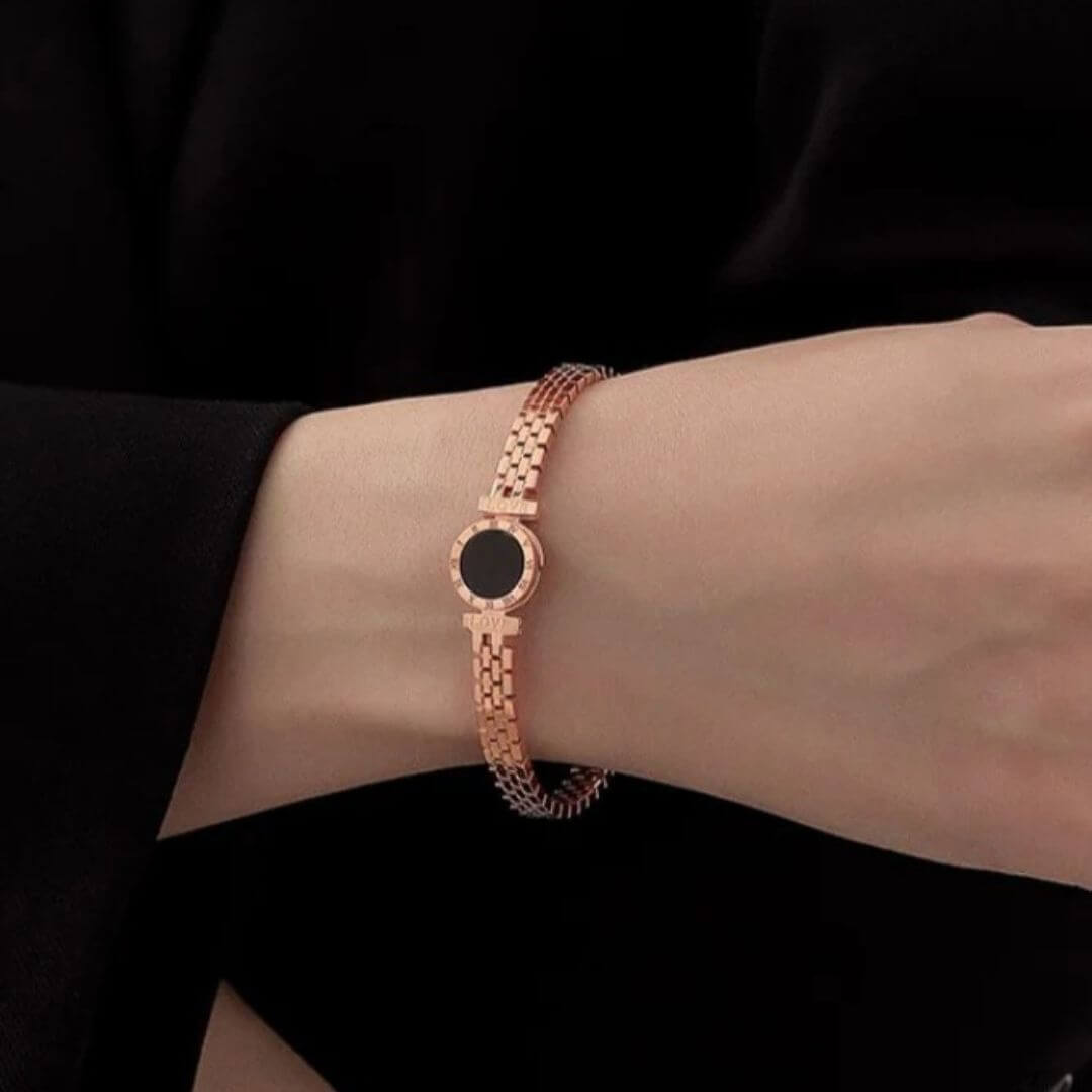Minimalist Rose Gold Chain Bracelet - Diane Jewelry
