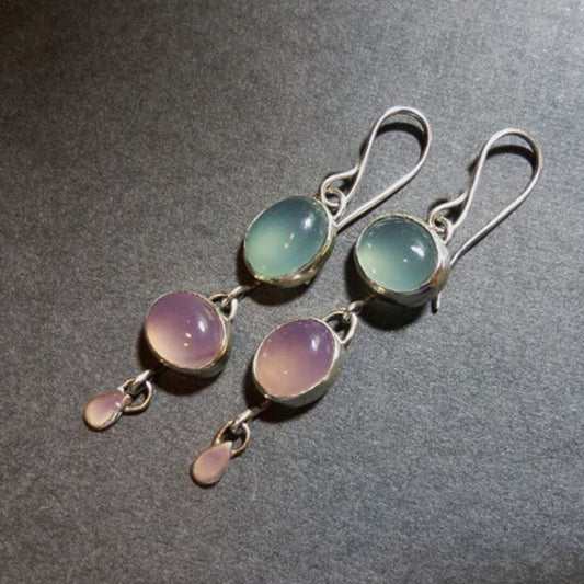 Gradient Drop Gemstone Earrings - Diane Jewelry