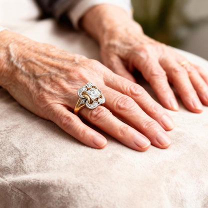 Vintage Art Deco Diamond Ring Susan Rose Jewelry